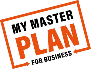 My Master plan black logo